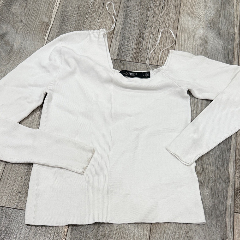Lauren Ralph Lauren White Women's Top